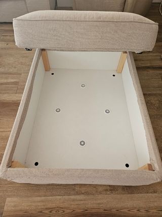 Puff Ikea Kivik beige