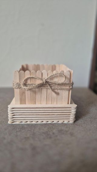 Portaoggetti in legno fai da te