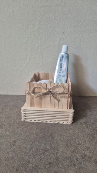 Portaoggetti in legno fai da te