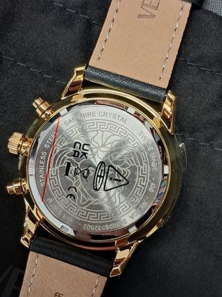 Reloj Versace Cronógrafo 44mm - Dorado y negro