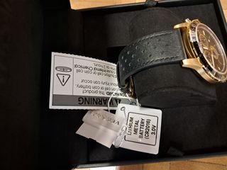 Reloj Versace Cronógrafo 44mm - Dorado y negro