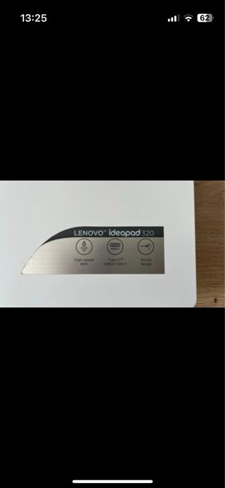 Portátil Lenovo Ideapad 320 blanco