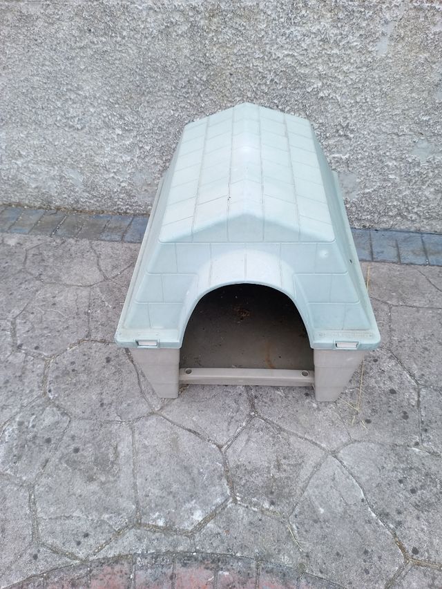 Caseta perro exterior - Gris