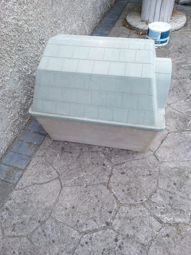 Caseta perro exterior - Gris