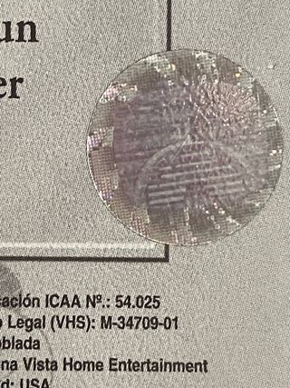 VHS Lo mejor de Donald (Colección Exclusiva 2001)