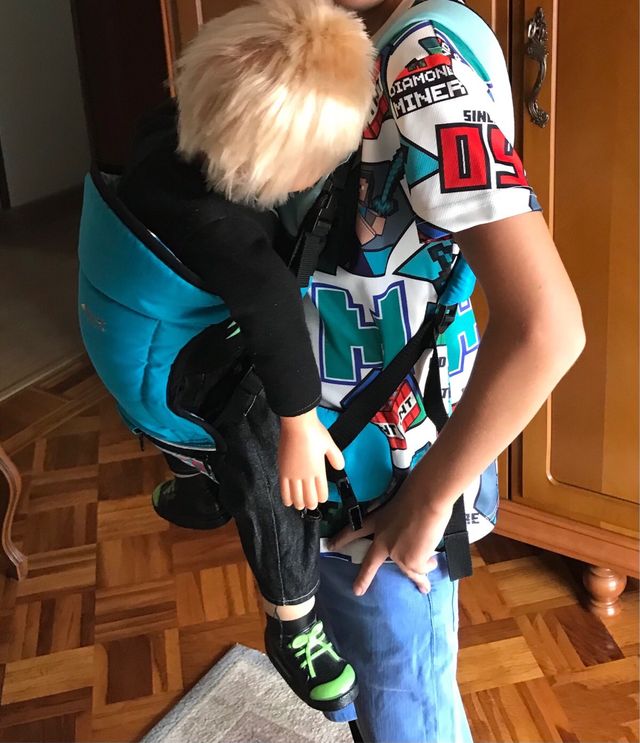 Mochila portabebés infantil