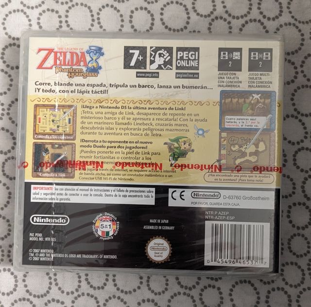 Zelda Phantom Hourglass - Nintendo DS - PRECINTADO