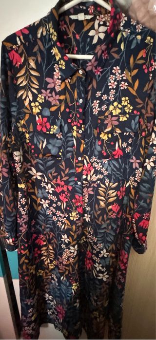 Vestido floral multicolor