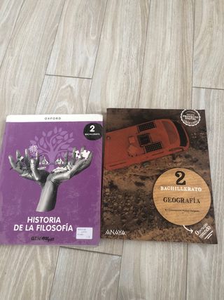 libros de texto 2 de bachillerato