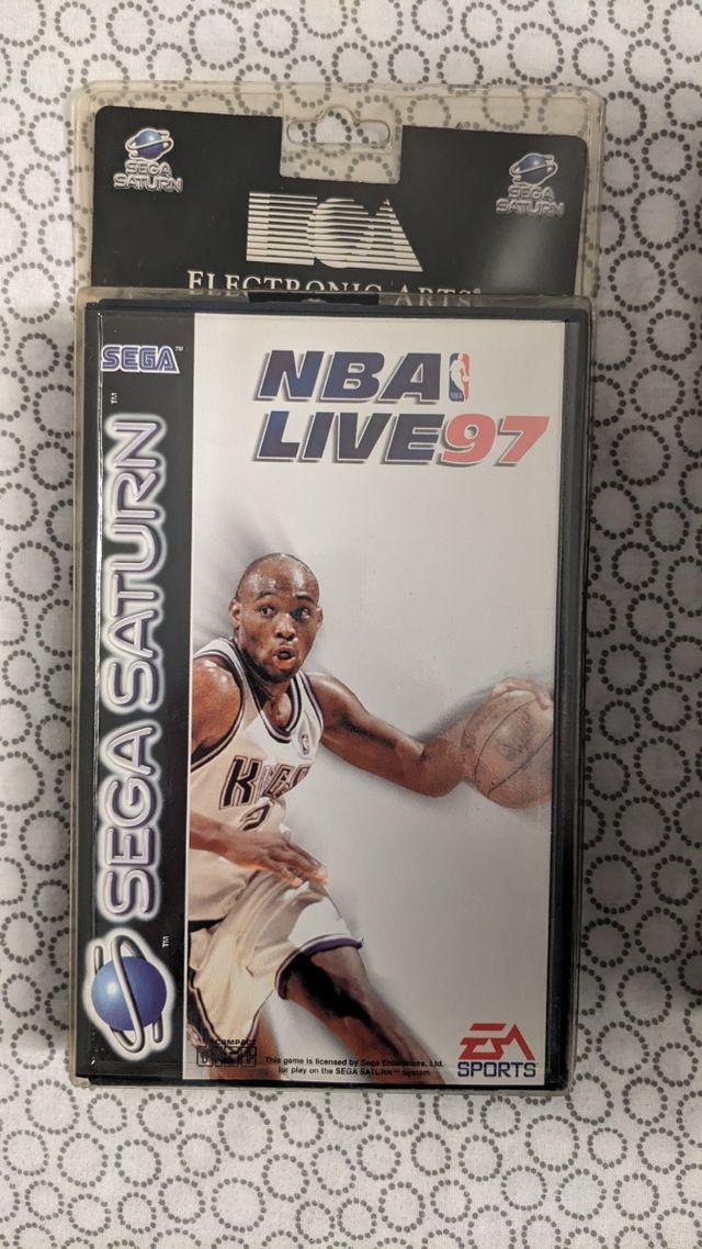 NBA Live 97 Sega Saturn - Precintado