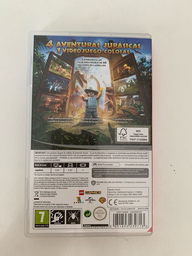 LEGO Jurassic World - Nintendo Switch