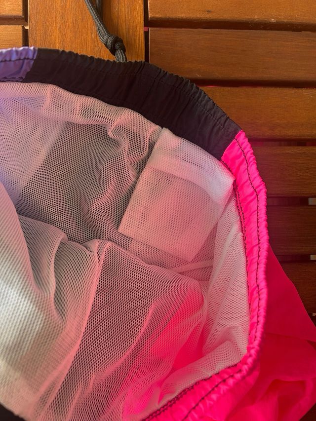 Bañador Primark retro tricolor.