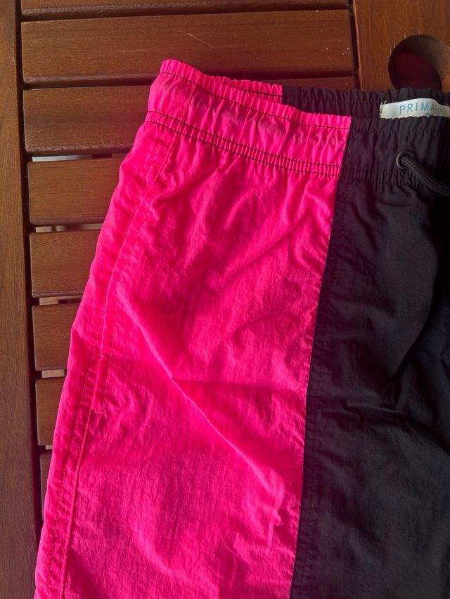 Bañador Primark retro tricolor.