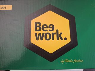 Zapatos seguridad Be Work - negros,azul