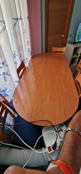 Mesa comedor 6 sillas - madera