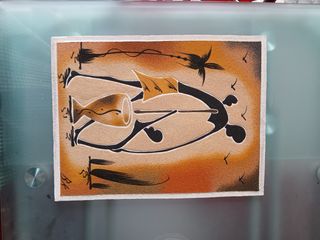 Lámina arte arena chapó
30×40