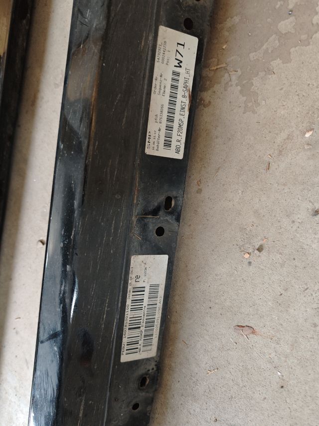 Taloneras pack m BMW F20 Serie 1 2018