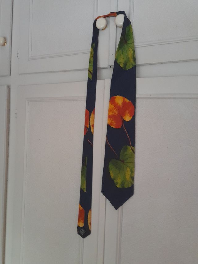 Corbata Hugo Boss - Azul & Naranja