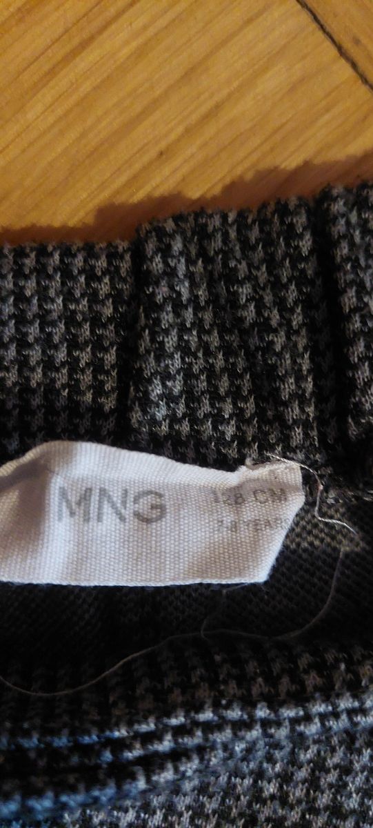 Falda  pantalon corta cuadros - Falda mini