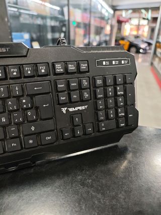 Teclado Gaming Tempest Apocalypse Negro