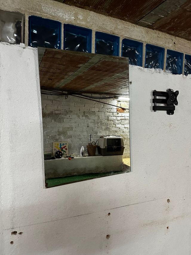 Espejo antiguo de pared