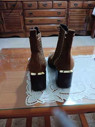 Botines Marrón - Talla 38