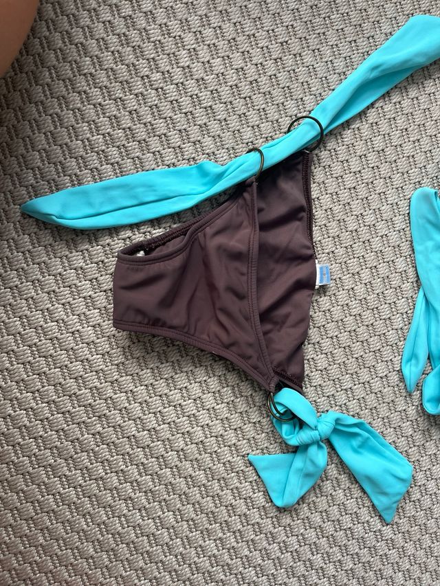 Bikini marrón turquesa - Baño