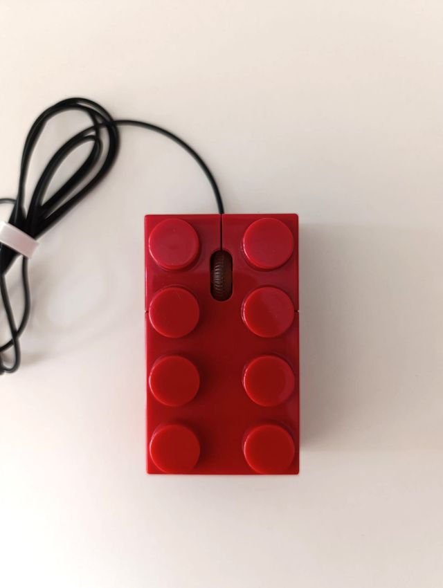 Ratón Lego Rojo Swag