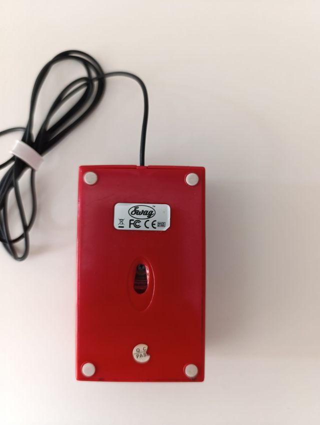 Ratón Lego Rojo Swag