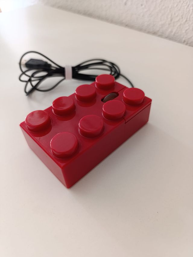 Ratón Lego Rojo Swag