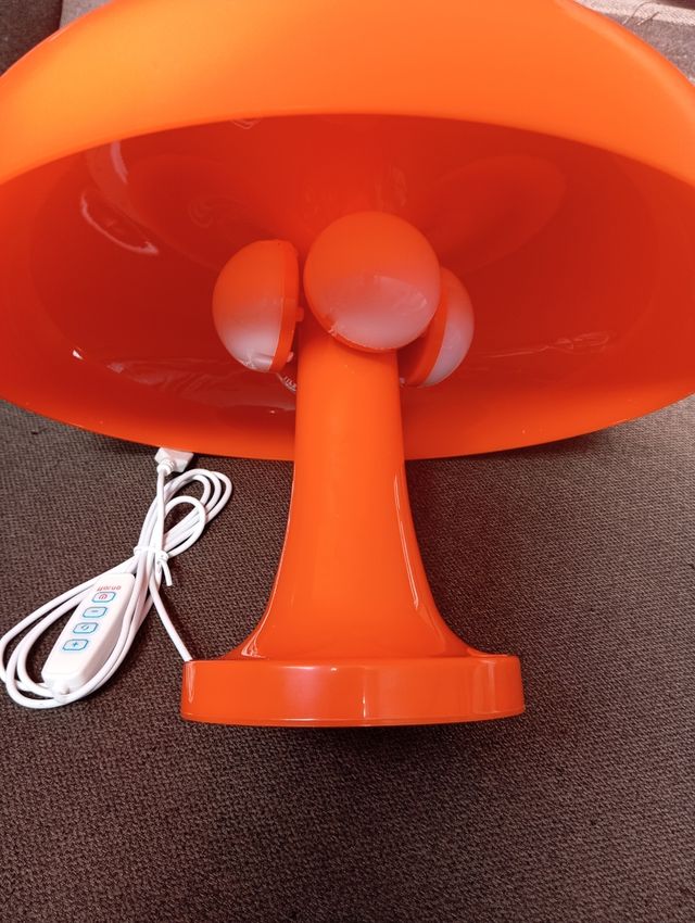 Lampara seta naranja