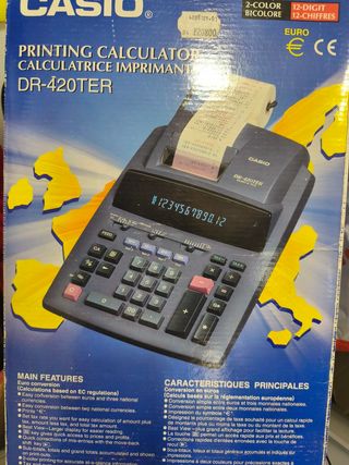 Casio DR-420TER Impresora