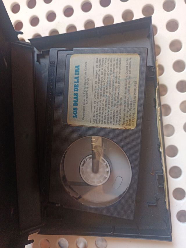VHS Los Días de la Ira