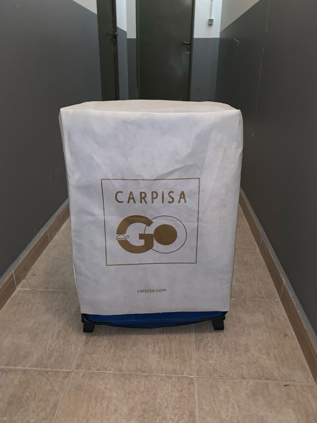 Maleta Carpisa azul grande - 2 ruedas