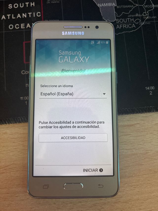 Samsung Galaxy - Smartphone Beige
