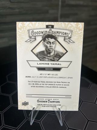Carta Lamine Yamal Goodwin Champions #19