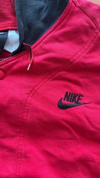 Giacca Jordan vintage rosso-nera