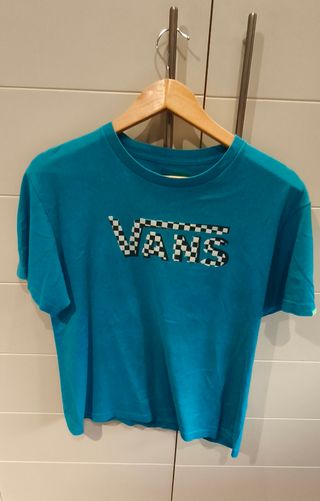 Camiseta Vans turquesa