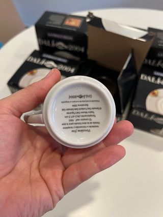 Juego tazas café Dalí (6) - Porcelana