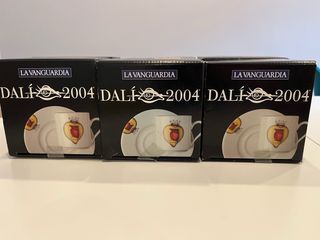 Juego tazas café Dalí (6) - Porcelana