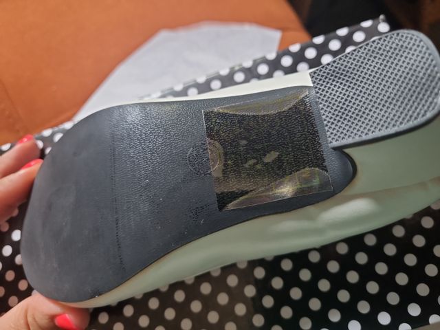 Zapatos tacón blanco niña talla 33