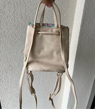 Mochila pequeña - beige, multicolor