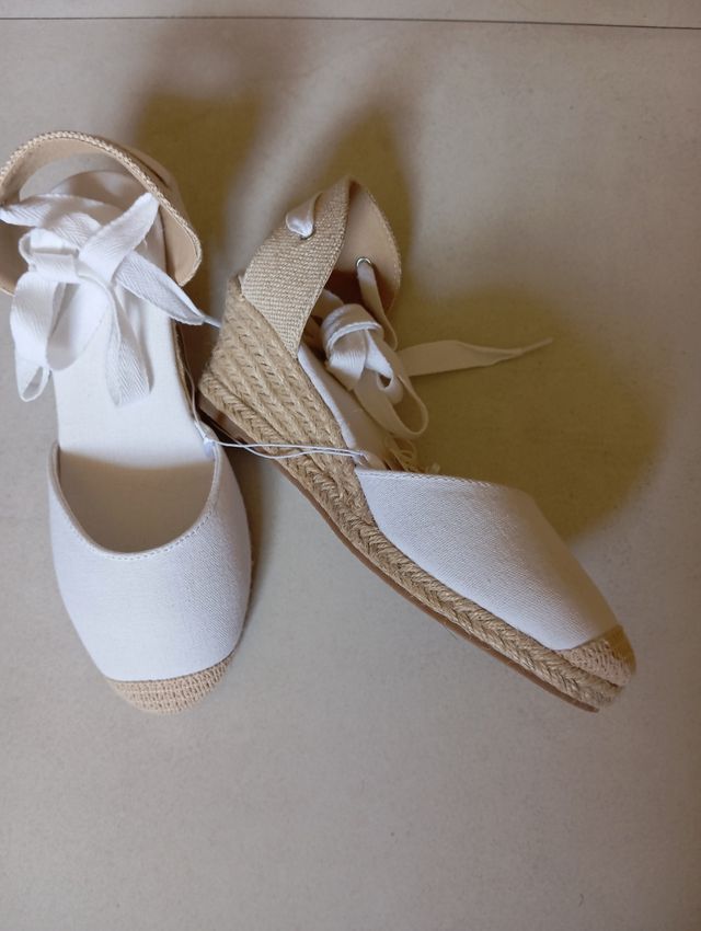 Cuñas El Corte Inglés Blancas - 37