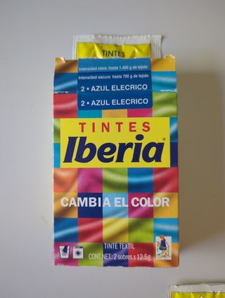 Tintes Iberia varios colores.