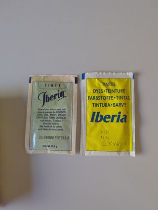Tintes Iberia varios colores.