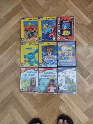 Videojuegos PC CD-ROM infantiles