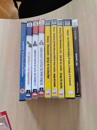 Videojuegos PC CD-ROM infantiles