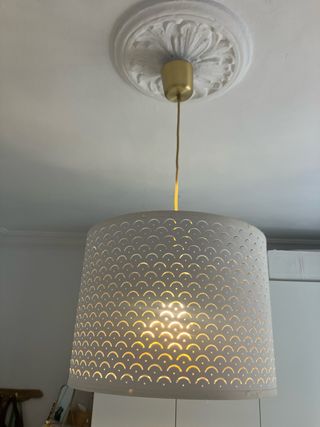 Lámpara Ikea NYMÖ - oro blanco