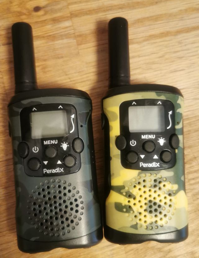 Walkie Talkies PeradIx infantiles