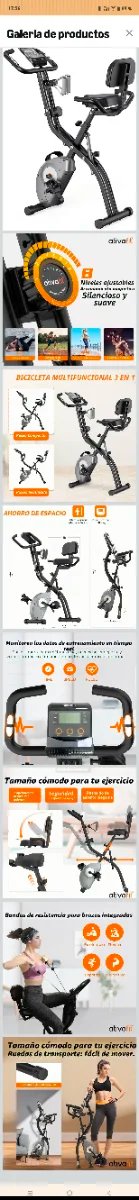 Bicicleta estática ATIVAFIT